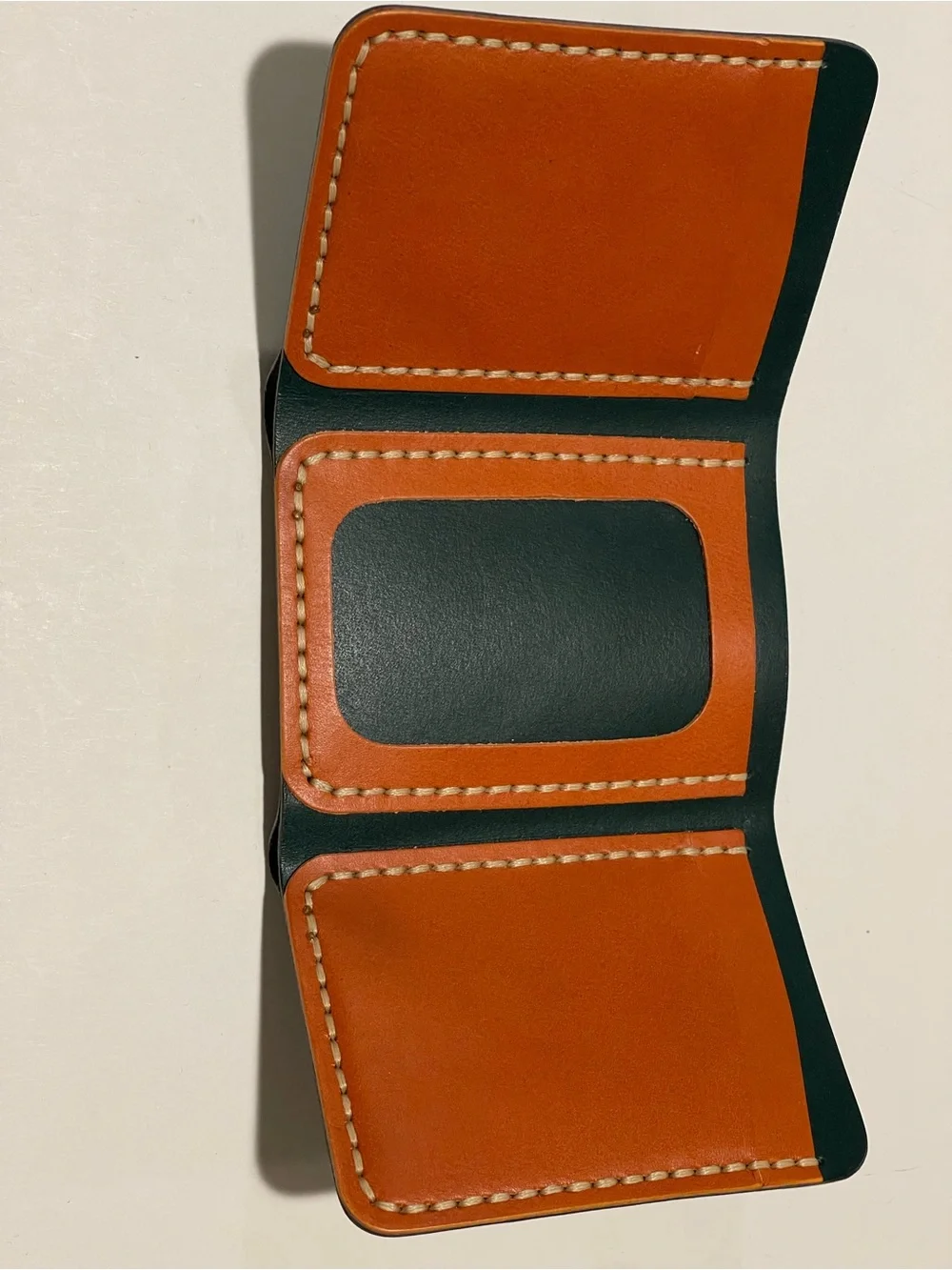 Vavcraft Green Leather Bi-Fold Men's Wallet
